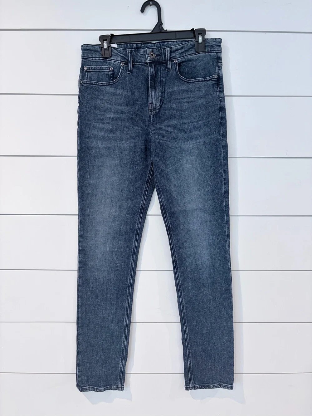 Outland Denim Ranger 31R Slim Straight Jeans Organic Cotton Quiet Luxury Men’s
